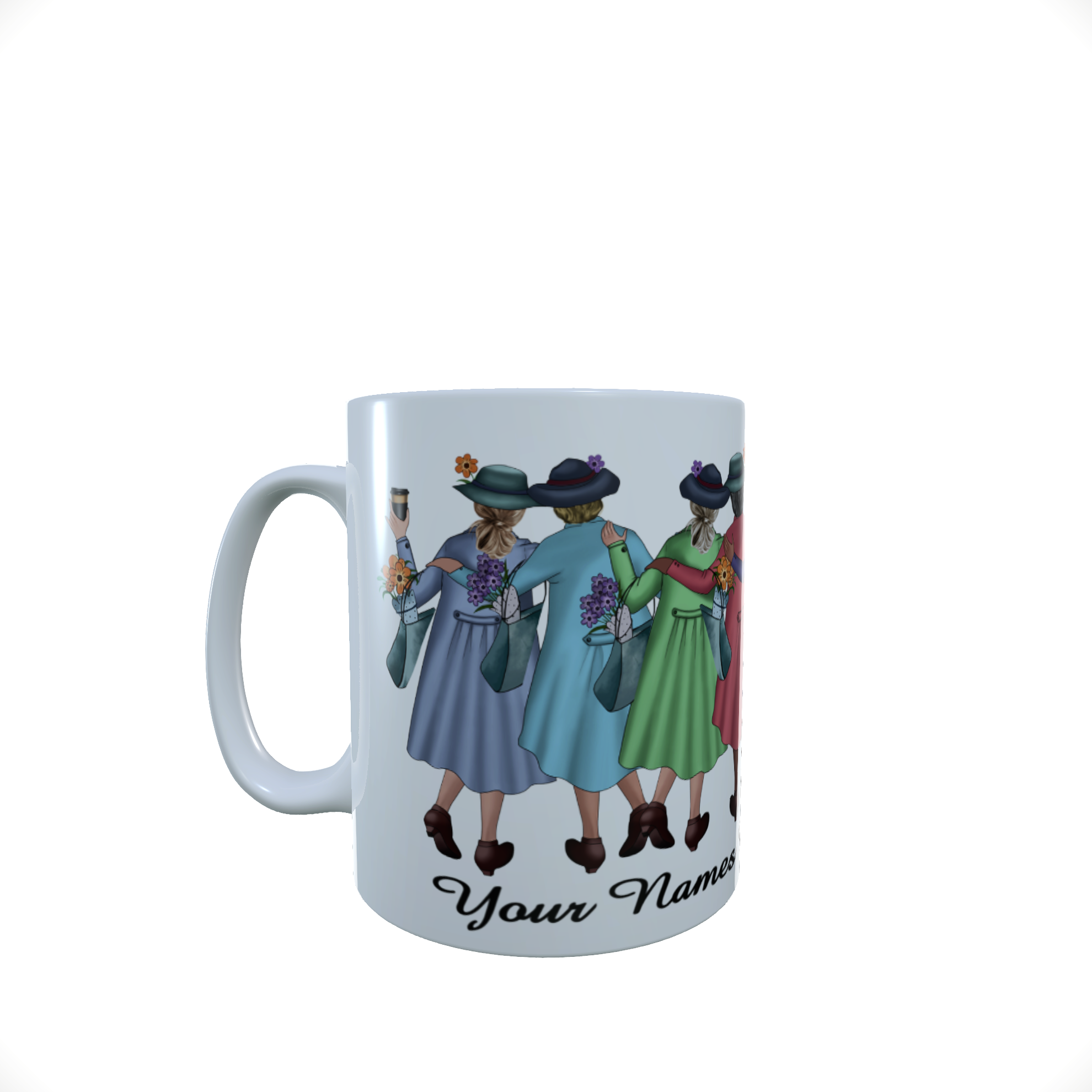 Best Friends Old Ladies Mug, Gift for Best Friend, Best Friend